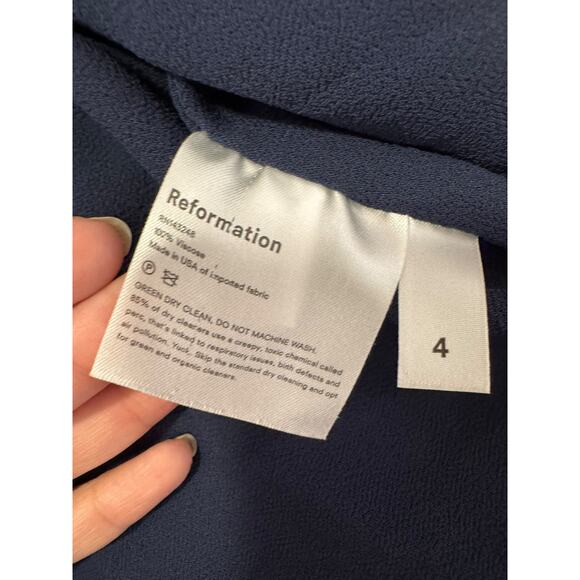 Reformation Floral Mini Dress - Black with Yellow and Purple - Picture 5 of 14